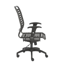 Load image into Gallery viewer, Black Bungee Banded High Back Office Chair in Modern Style