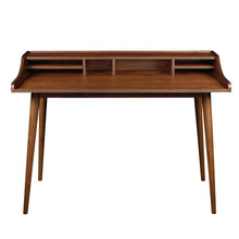Load image into Gallery viewer, Elegant & Versatile 47" American Walnut Writing Desk