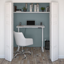 Load image into Gallery viewer, Dainty 48&quot; White Adjustable Desk
