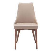 Load image into Gallery viewer, Stylish Beige Guest or Conference Chair in Wingback Style (Set of 2)