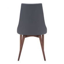 Load image into Gallery viewer, Stylish Dark Gray Guest or Conference Chair in Wingback Style (Set of 2)