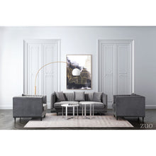 Load image into Gallery viewer, Chic Arched Floor Lamp in Gold