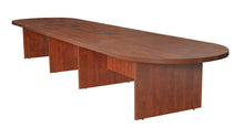Load image into Gallery viewer, Premium Conference Table in Cherry or Mahogany (12', 18', or 24' Length)