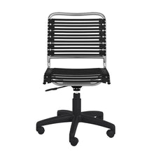 Load image into Gallery viewer, Minimalist Black Low Back Bungee Chair