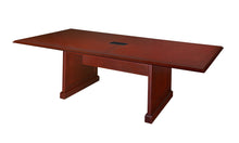 Load image into Gallery viewer, Premium 10 Foot Rectangular Conference Table in Rich Mahogany Finish
