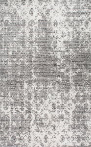 Thick Grey Distressed Rug (Multiple Sizes Available)