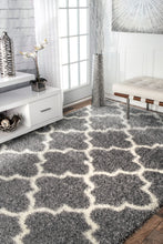 Load image into Gallery viewer, Classic Rectangular Grey Shag Rug (Multiple Sizes Available)
