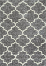 Load image into Gallery viewer, Classic Rectangular Grey Shag Rug (Multiple Sizes Available)