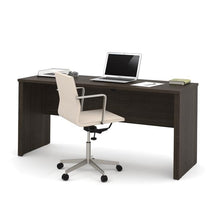 Load image into Gallery viewer, Modern Narrow Dark Chocolate 66" Office Desk