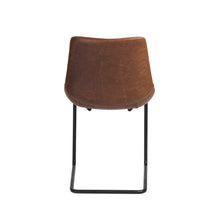 Load image into Gallery viewer, Brown Leatherette Conference or Guest Chairs with Black Base (Set of 2)