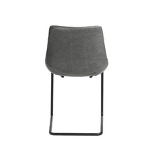 Load image into Gallery viewer, Grey Leatherette Conference or Guest Chairs with Black Base (Set of 2)