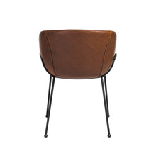 Load image into Gallery viewer, Brown Leatherette Guest or Conference Chair with Low Back (Set of 2)