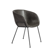 Load image into Gallery viewer, Grey Leatherette Guest or Conference Chair with Low Back (Set of 2)