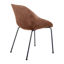 Load image into Gallery viewer, Vintage Brown Leatherette Guest / Conference Chair (Set of 2)