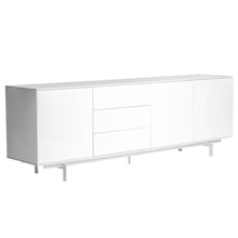 Load image into Gallery viewer, Gorgeous White Lacquer Office Credenza
