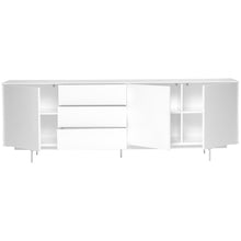 Load image into Gallery viewer, Gorgeous White Lacquer Office Credenza