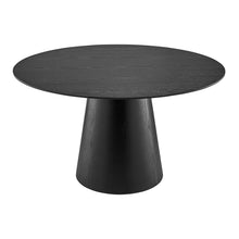 Load image into Gallery viewer, Round 54" Desk or Small Conference Table in Black