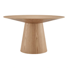 Load image into Gallery viewer, Round 54&quot; Desk or Small Conference Table in Oak
