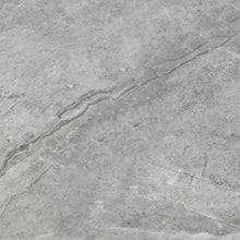 Load image into Gallery viewer, 63-95" Conference Table with Extending Leaves in Gray Marble Glass & Matte Steel