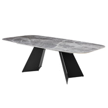 Load image into Gallery viewer, 94" Ceramic Top Conference Table with Marble Pattern