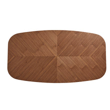 Load image into Gallery viewer, American Walnut & Gray 79" Elegant Office Desk