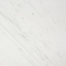 Load image into Gallery viewer, 73" Modern Walnut Credenza with Marbelized White Ceramic Glass