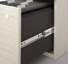 Load image into Gallery viewer, Modern Premium U-shaped Desk with Hutch in White Chocolate
