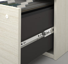 Load image into Gallery viewer, Modern Premium U-shaped Desk with Hutch in White Chocolate