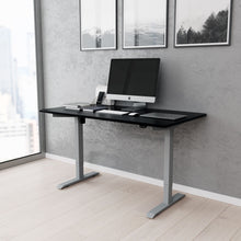 Load image into Gallery viewer, 55" Motorized Desk in Black