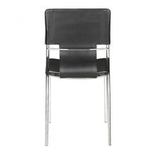 Load image into Gallery viewer, Timeless Guest or Conference Chair in Black Leatherette (Set of 4)