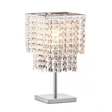 Load image into Gallery viewer, Fashionable Desk Lamp w/ Shade of Crystal Beads