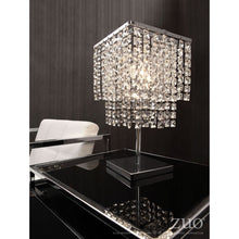 Load image into Gallery viewer, Fashionable Desk Lamp w/ Shade of Crystal Beads