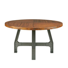 Load image into Gallery viewer, 54&quot; Round Meeting Table with Natural Acacia Wood Top
