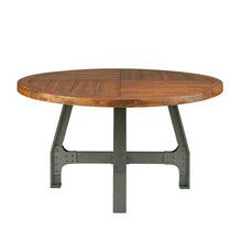 Load image into Gallery viewer, 54" Round Meeting Table with Natural Acacia Wood Top