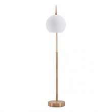 Load image into Gallery viewer, Chic Arched Floor Lamp in Gold