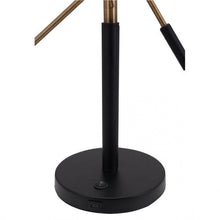 Load image into Gallery viewer, Black & Brass Office Desk Lamp (Adjustable)