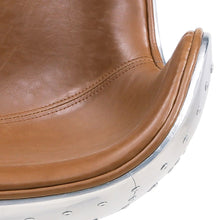 Load image into Gallery viewer, Stylish Java Brown Office Chair in Scoop Style