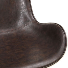 Load image into Gallery viewer, Stylish Distressed Caramel Office Chair in Scoop Style