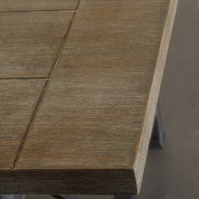 Load image into Gallery viewer, Sleek 72" Executive Desk in Grey Reclaimed Finish