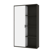 Load image into Gallery viewer, Deep Gray & White 36" Bookcase