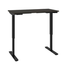 Load image into Gallery viewer, 48" Desk with Electric Height Adjustment from 28 - 45" in Deep Gray