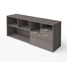 Load image into Gallery viewer, Premium 71" Storage Credenza in Bark Grey