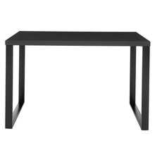 Load image into Gallery viewer, 48" Modern Desk in Matte Anthracite & Matte Black