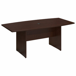 Mocha Cherry 72" X 36" Boat Top Conference Table