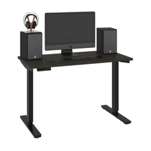 Load image into Gallery viewer, 48" Desk with Electric Height Adjustment from 28 - 45" in Deep Gray