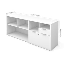 Load image into Gallery viewer, Premium 71&quot; Storage Credenza in White
