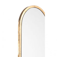 Load image into Gallery viewer, Elegant Oval Gold-Framed Mirror