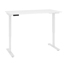 Load image into Gallery viewer, White 60" Adjustable Height Standing Desk