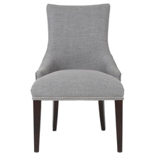 Load image into Gallery viewer, Comfortable Padded Smoke Grey Guest or Conference Chair