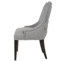 Load image into Gallery viewer, Comfortable Padded Smoke Grey Guest or Conference Chair
